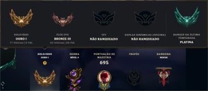 Vendo Conta Ouro 1 ,231 skins , lv 737 , todos os campeos - League of Legends: Wild Rift LOL WR