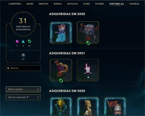 Vendo Conta Ouro 1 ,231 skins , lv 737 , todos os campeos - League of Legends: Wild Rift LOL WR