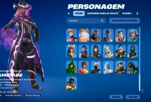 conta epic com varios jogos e skins do fortnite - Epic Games