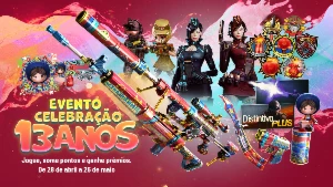 Conta De Crossfire Barrinha Com Evento 13 Anos Completo Qbz