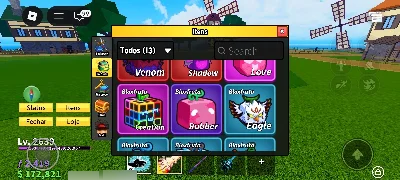 Uma conta de roblox/blox fruts  que vale apenas comprar