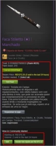 Faca CsGo - Counter Strike