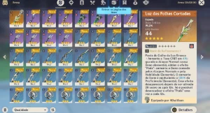 AR10 - Alhaitham + Luz das Folhas + 32 tiros - Genshin Impact