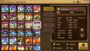 Chiwu-Chandra-Ariel - Servidor Global - Summoners War