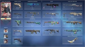 Conta Valorant Várias Skins