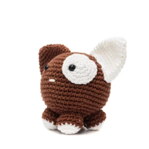 Cachorro Bola em amigurumi - Artesanato e Personalizados