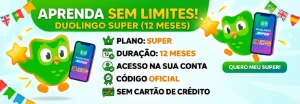 Duolingo SUPER 30 dias - Assinaturas e Premium
