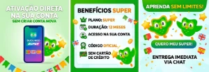 Duolingo SUPER 30 dias - Assinaturas e Premium