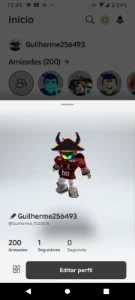 Conta de Roblox masculino - Outros