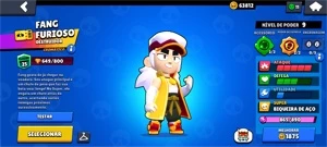 Conta Brawl Stars - 4 passes - várias skins - pins mundiais