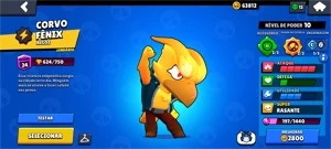 Conta Brawl Stars - 4 passes - várias skins - pins mundiais