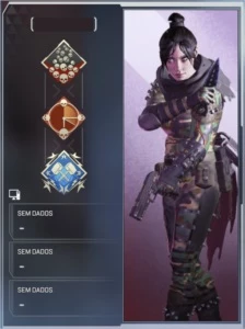Conta Apex com insígnia de 20 kills e 4K de dano - Apex Legends