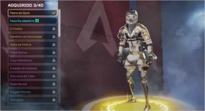 Conta Apex com insígnia de 20 kills e 4K de dano - Apex Legends