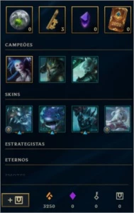 CONTA SMURF PLAT 2 - League of Legends LOL