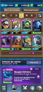 Conta Clash of Clans CV10 + Conta Free fire