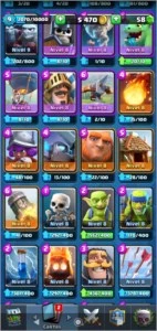 Conta Clash of Clans CV10 + Conta Free fire