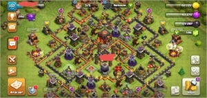 Conta Clash of Clans CV10 + Conta Free fire