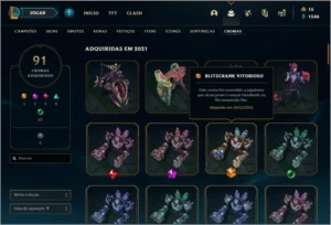 Conta Challenger - League of Legends LOL