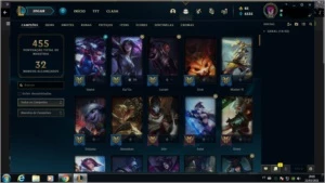 Conta de lol diamante 1 , 150 skins , 140 champs. - League of Legends