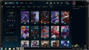 Conta de lol diamante 1 , 150 skins , 140 champs. - League of Legends