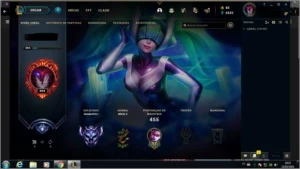 Conta de lol diamante 1 , 150 skins , 140 champs. - League of Legends