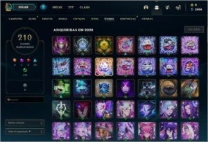 CONTA DE LOL OURO 4 - League of Legends