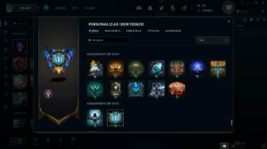 Conta de League of Legends c/200 skins + Valorant (c/ skins) LOL