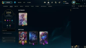 Conta de League of Legends c/200 skins + Valorant (c/ skins) LOL