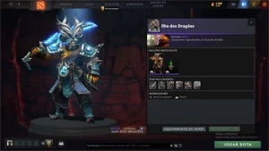 CONTA LENDA 3 , COM COMPEDIUM ATIVO - DOTA 2