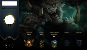 Conta GOLD - League of Legends LOL