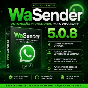 WaSender 5.0.8 PRO (Licença Anual) - Outros