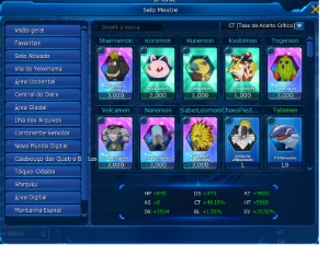 Conta Ladmo Omegamon 4 U Mid/end Game - Digimon Masters Online