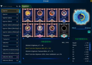 Conta Ladmo Omegamon 4 U Mid/end Game - Digimon Masters Online