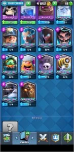 CONTA DE CLASH (QUASE ARENA 12) - Clash Royale