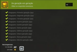 Sucesso de Dragoperu (de geração em geração) - Dofus