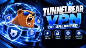 Tunnelbear Vpn Unlimited | Privada | 30 Dias - Números, Proxy e VPN Números Virtuais