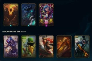 Conta de lol Platina IV 89 skins - League of Legends