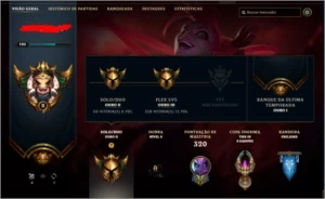 CONTA G2 40 SKINS+ - League of Legends LOL