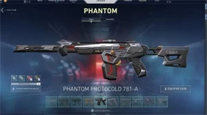 CONTA VALORANT SKINS RARAS