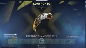 CONTA VALORANT SKINS RARAS