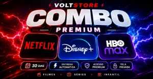 NETFLIX + DISNEY PLUS + HBO MAX • TELA PRIVADA 30 DIAS 🔥
