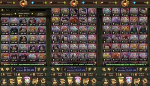 Conta 7Ds Grand Cross - 20.5Kk Ccbox - Full End Game - Seven Deadly Sins