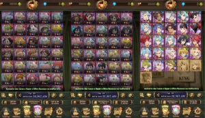 Conta 7Ds Grand Cross - 20.5Kk Ccbox - Full End Game - Seven Deadly Sins