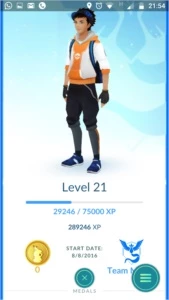 Conta Pokémon GO lvl 21 #cod02