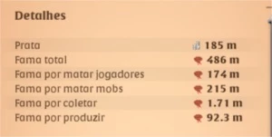 Conta Albion  c/500m de Prata Spec em Healer, Arcanista. - Albion Online