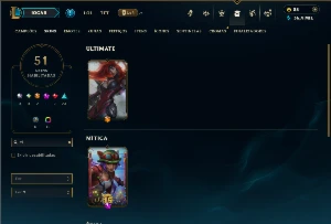 Prata 2 com 110 Champs e 51 Skins ( ADC / SUP ) - League of Legends LOL