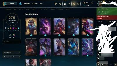 conta lol com todos os campeos e 270 skins - League of Legends