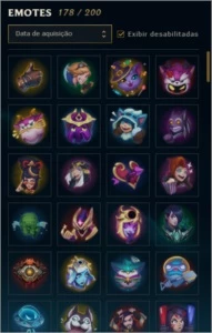 Conta lol 845 skins, valor negociável. - League of Legends
