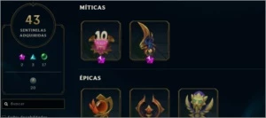 Conta lol 845 skins, valor negociável. - League of Legends