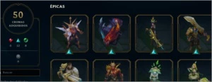 Conta lol 845 skins, valor negociável. - League of Legends